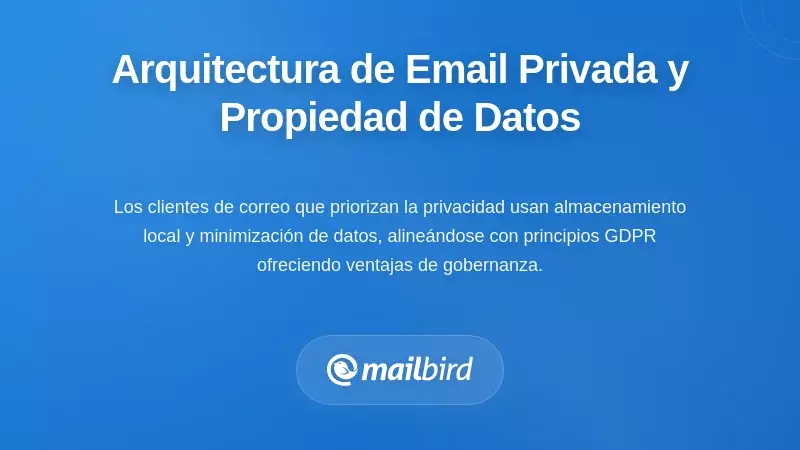 Cómo la Arquitectura de Correo Electrónico con Privacidad Primero Remodela la Propiedad de Datos