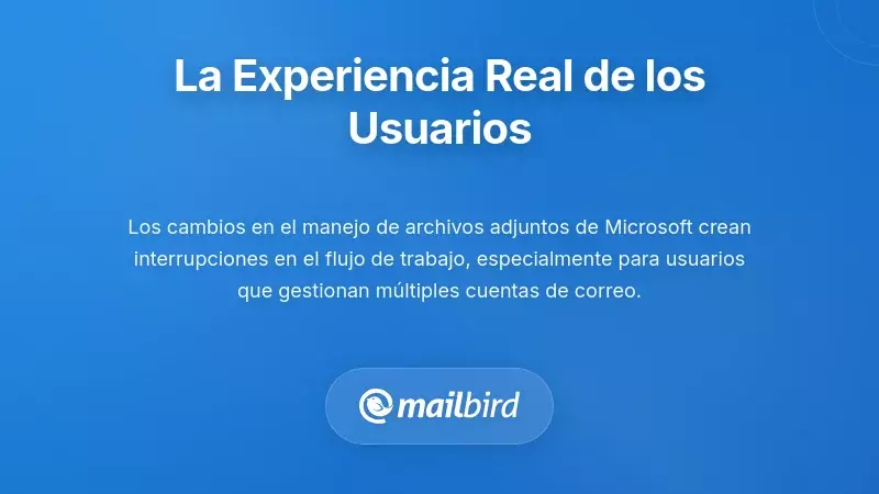 Usuarios experimentando frustraci&oacute;n con el nuevo sistema de manejo de archivos adjuntos de Microsoft Outlook