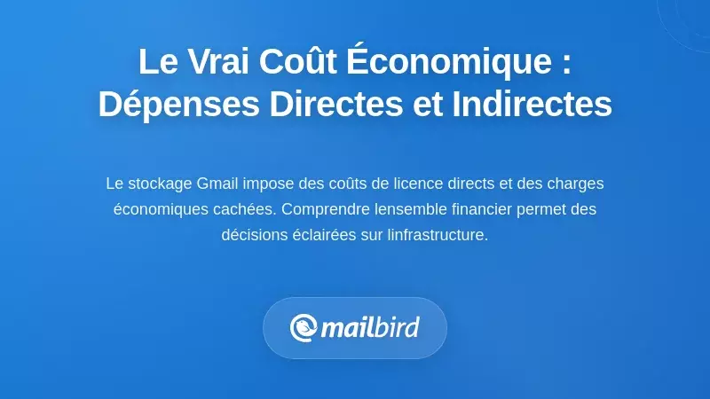 Le vrai coût économique : dépenses directes et indirectes