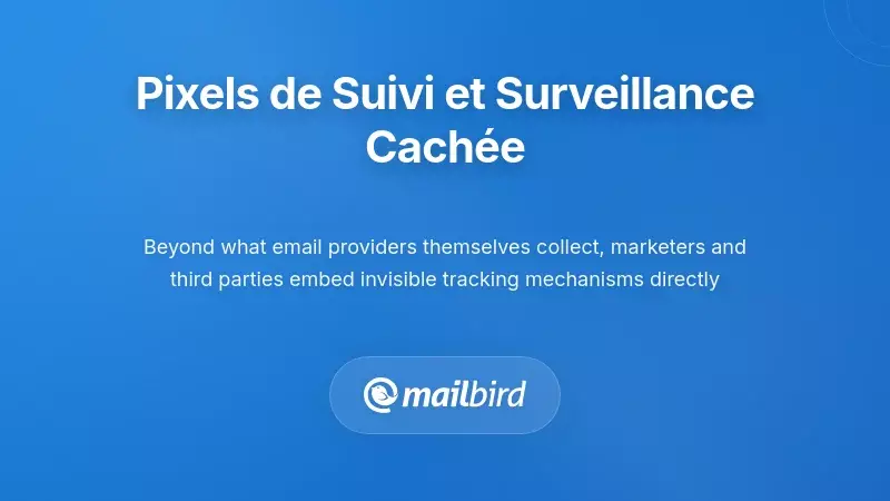 Pixel de suivi cach&eacute; int&eacute;gr&eacute; dans un e-mail r&eacute;v&eacute;lant quand les messages sont ouverts et les donn&eacute;es de localisation du lecteur