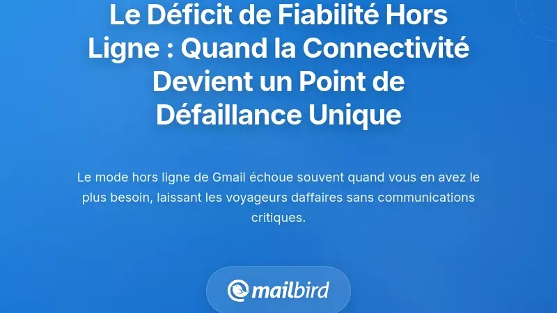 Le fossé de la fiabilité hors ligne : lorsque la connectivité devient un point de défaillance unique