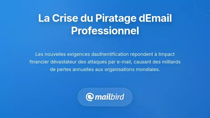 La crise du compromis des emails professionnels &agrave; l'origine de ces changements