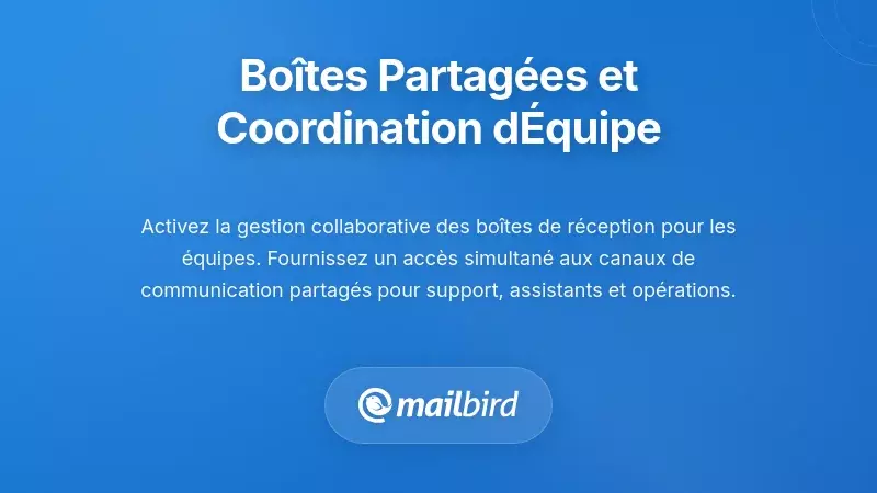 Bo&icirc;tes aux lettres partag&eacute;es, coordination d&rsquo;&eacute;quipe et communication collaborative