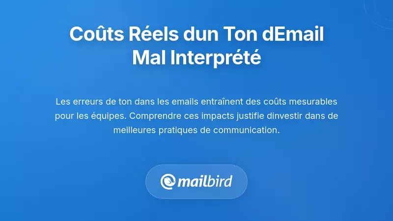 Professionnels en entreprise subissant les co&ucirc;ts de la m&eacute;compr&eacute;hension du ton dans les emails au travail