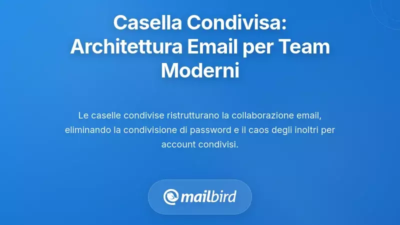 La Soluzione della Cassetta Postale Condivisa: Architettura Moderna per la Gestione delle Email di Teams