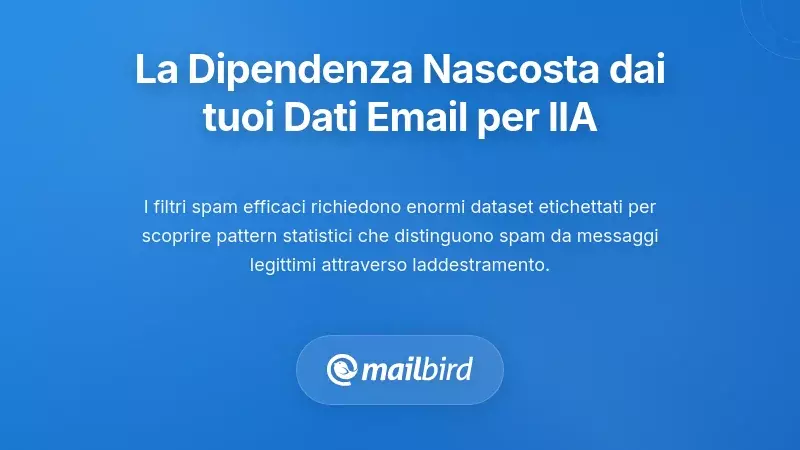 La dipendenza nascosta dai dati email per l'addestramento dei modelli