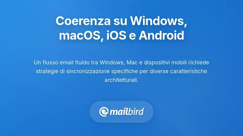 Creare coerenza tra Windows, macOS, iOS e Android