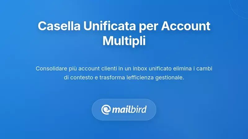 La Soluzione della Posta Unificata per la Gestione di Account Multipli