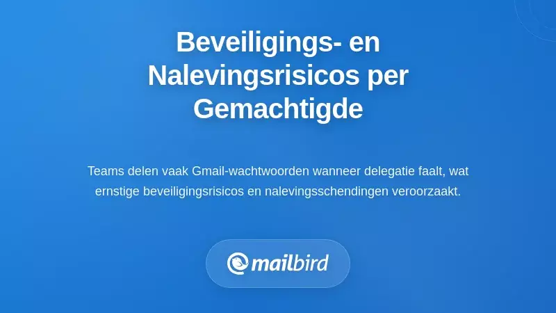 Beveiligings- en nalevingsrisico's die toenemen met het aantal gedelegeerden