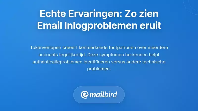 Werkelijke Gebruikerservaringen: Hoe E-mail Inlogproblemen Er Uit Zien