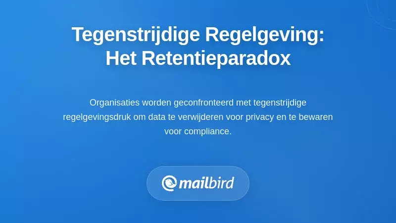 Navigeren door tegenstrijdige wettelijke vereisten: De bewaarpunt