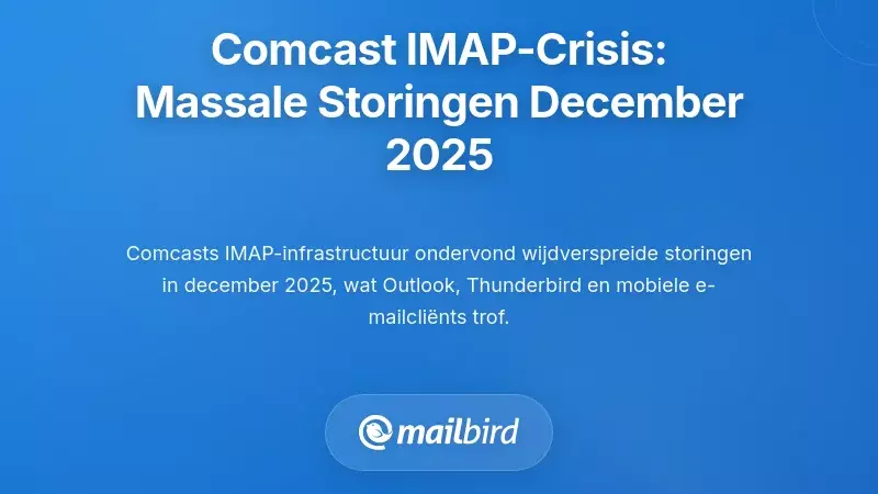 De Comcast IMAP Crises: Wijdverspreide Mislukkingen in December 2025