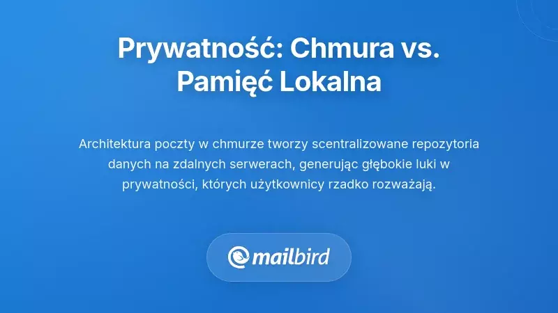 R&oacute;żnice w architekturze prywatności: Modele przechowywania w chmurze a lokalne