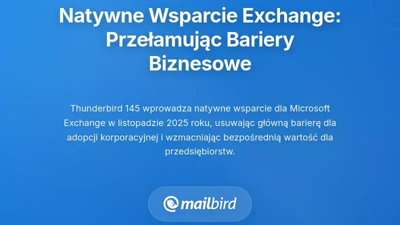 Wsparcie dla Exchange: Przełamywanie barier przedsiębiorstw
