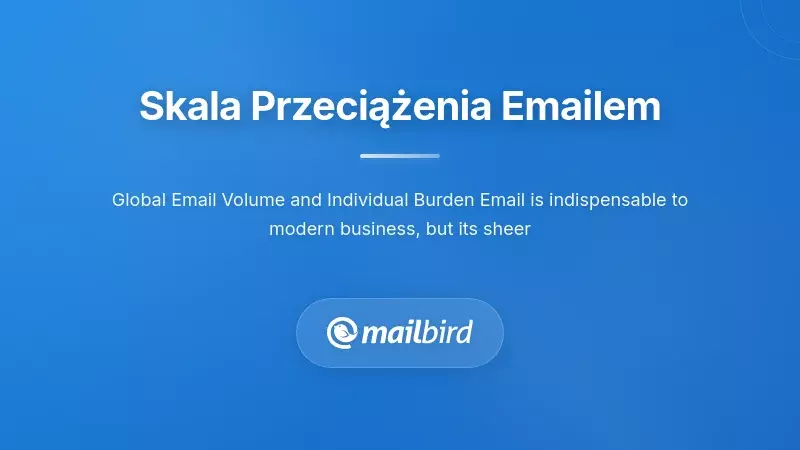 Przytłoczony profesjonalista stojący przed przepełnioną skrzynką e-mail z powiadomieniami