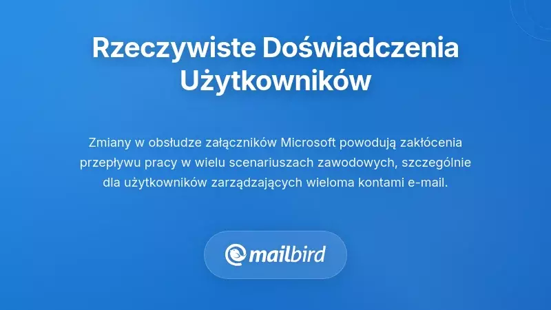 Użytkownicy doświadczają frustracji z powodu nowego systemu obsługi załącznik&oacute;w w Microsoft Outlook