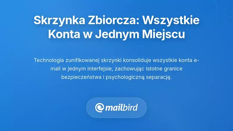 Rozwiązanie Zintegrowanej Skrzynki: Zarządzanie Wieloma Kontami w Jednym Miejscu