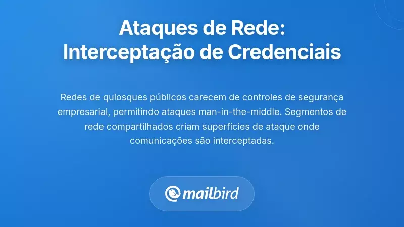 Ataques em Nível de Rede: Interceptando Suas Credenciais em Trânsito