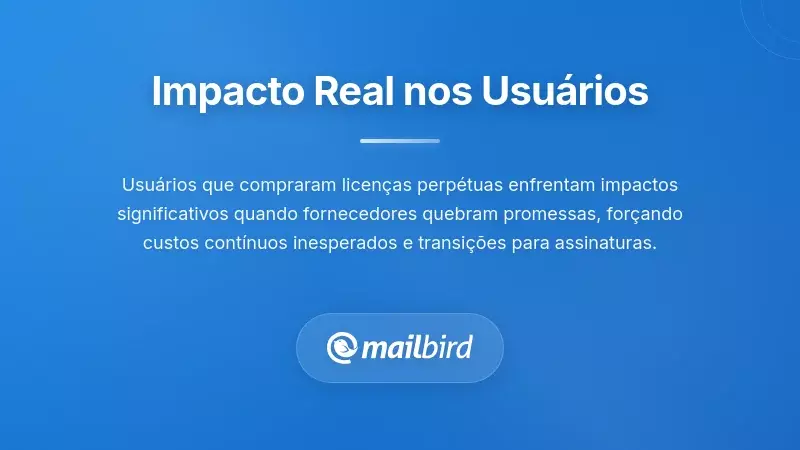 Utilizador de cliente de e-mail a rever altera&ccedil;&otilde;es de licenciamento e custos de subscri&ccedil;&atilde;o no laptop