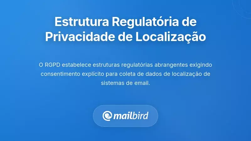 Estrutura Regulamentar e de Conformidade para Privacidade de Localiza&ccedil;&atilde;o