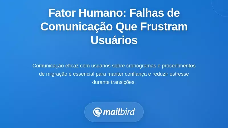 O Fator Humano: Quebras de Comunica&ccedil;&atilde;o que Frustram os Usu&aacute;rios