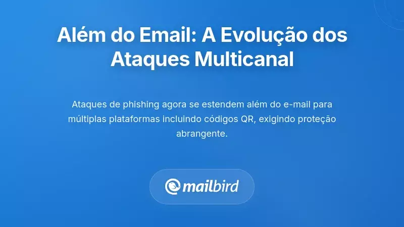 Al&eacute;m do Email: A Evolu&ccedil;&atilde;o do Ataque Multicanal que Voc&ecirc; Precisa Compreender