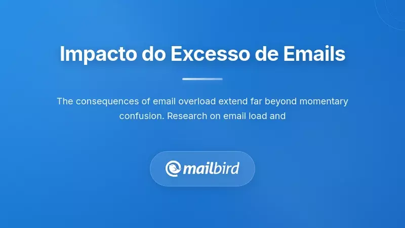 Ilustração do stress no local de trabalho mostrando o impacto da sobrecarga de e-mails na produtividade e saúde mental
