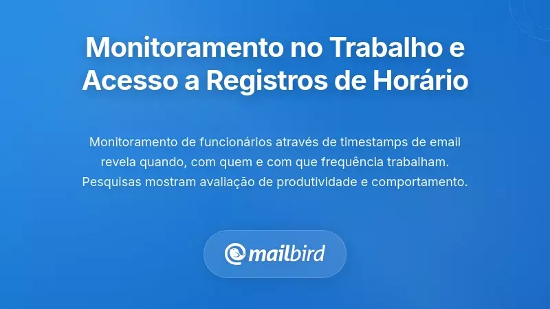 Monitoriza&ccedil;&atilde;o no Local de Trabalho e Acesso do Empregador a Marcas Temporais