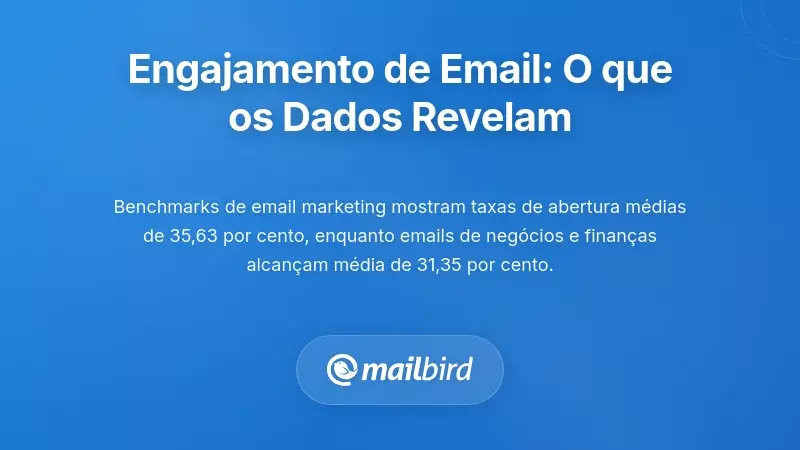 Compreender o Envolvimento por Email: O que os Dados Revelam