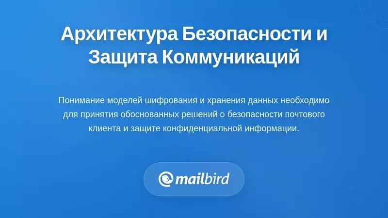 Архитектура безопасности и конфиденциальности: Защита ваших коммуникаций
