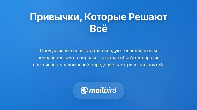 График проверки электронной почты 2-4 раза в день, используемый успешными людьми