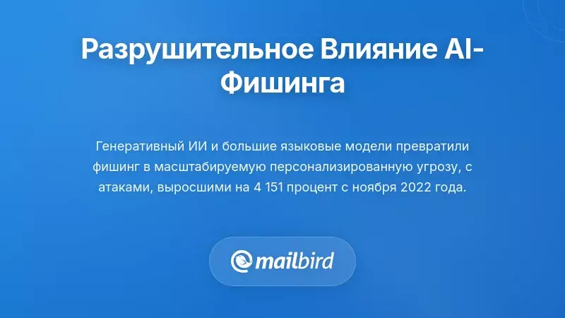 Опустошительное воздействие фишинговых кампаний, использующих ИИ