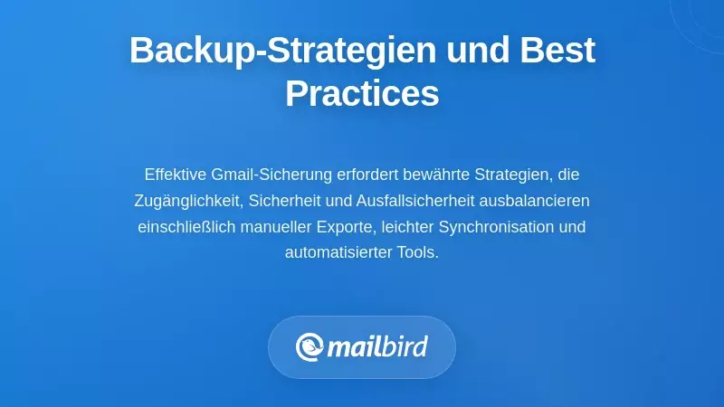 Bewährte Backup-Strategien und Branchenbest Practices