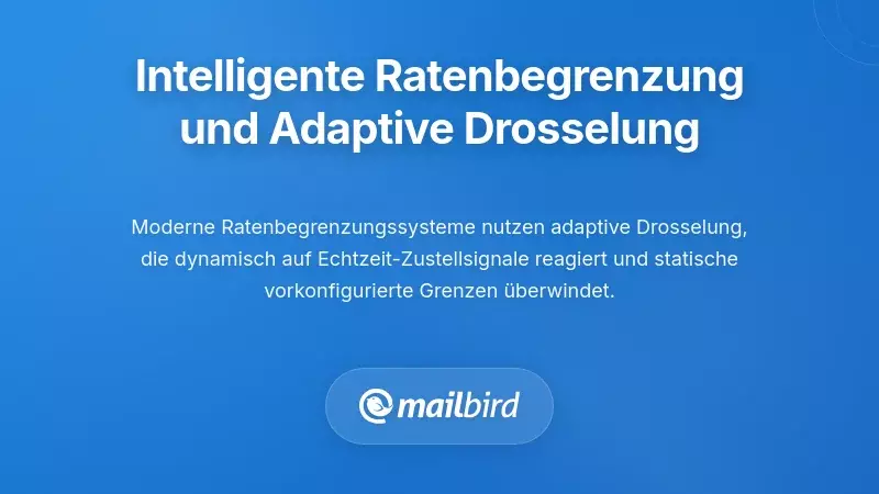 Intelligente Ratenbegrenzung und adaptive Drosselungsmechanismen