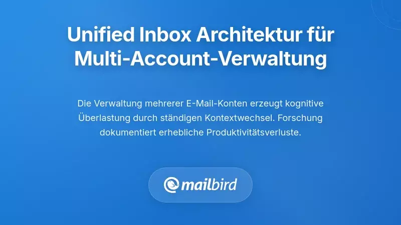 Die Rolle der Unified Inbox Architektur im Multi-Account-Management