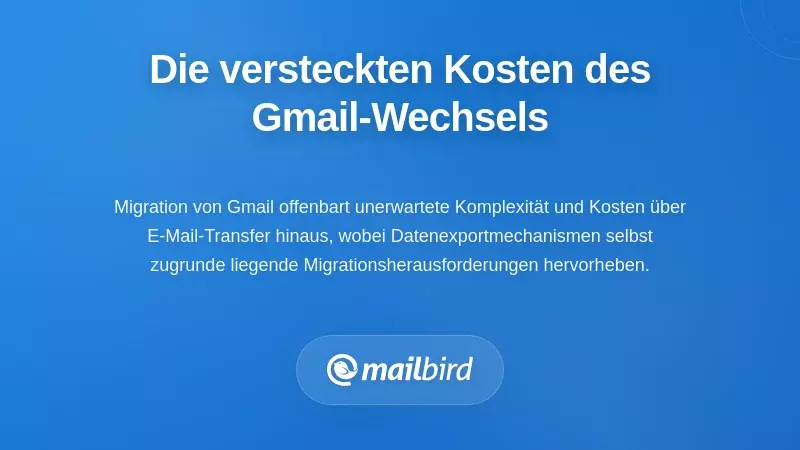 Gesch&auml;ftsprofi analysiert versteckte Kosten der Migration von Gmail auf Laptop