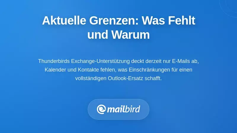 Verständnis der aktuellen Einschränkungen: Was fehlt und warum es wichtig ist