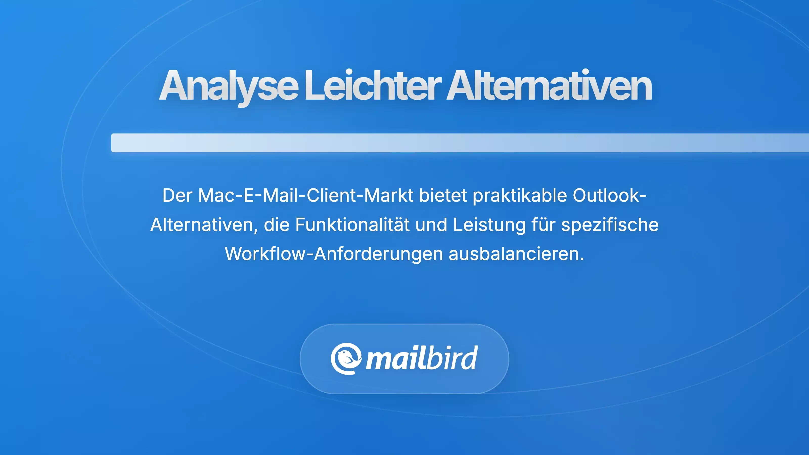 Vergleichstabelle der leichten Mac-E-Mail-Alternativen zu Microsoft Outlook mit Funktionsanalyse