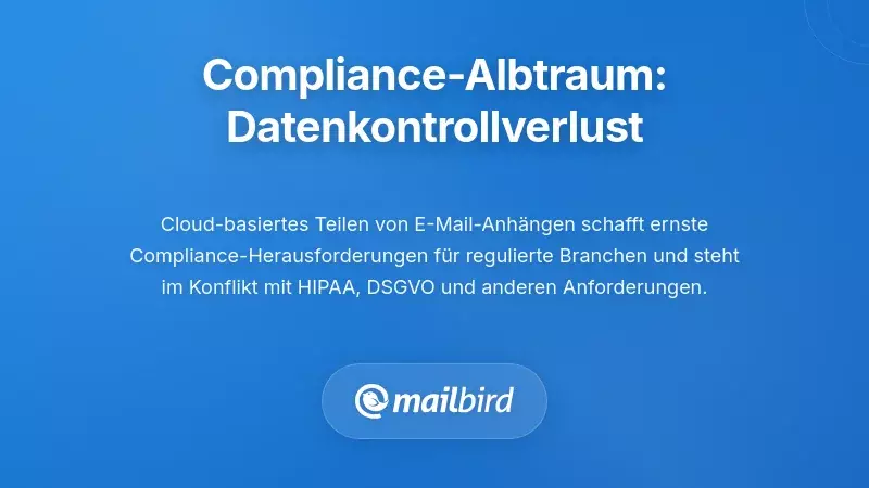 Der Alptraum der Compliance: Regulatorische Auswirkungen des Kontrollverlusts über Daten