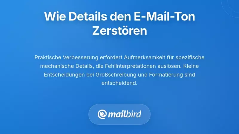 Nahaufnahme von E-Mail-Details, die zu Missverst&auml;ndnissen beim E-Mail-Ton in Nachrichten f&uuml;hren