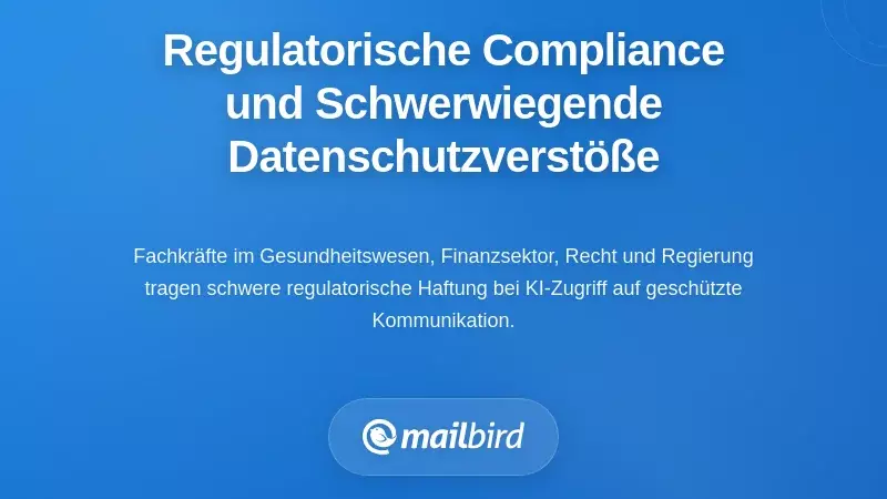 Regulatorische Compliance und schwerwiegende Datenschutzverst&ouml;&szlig;e