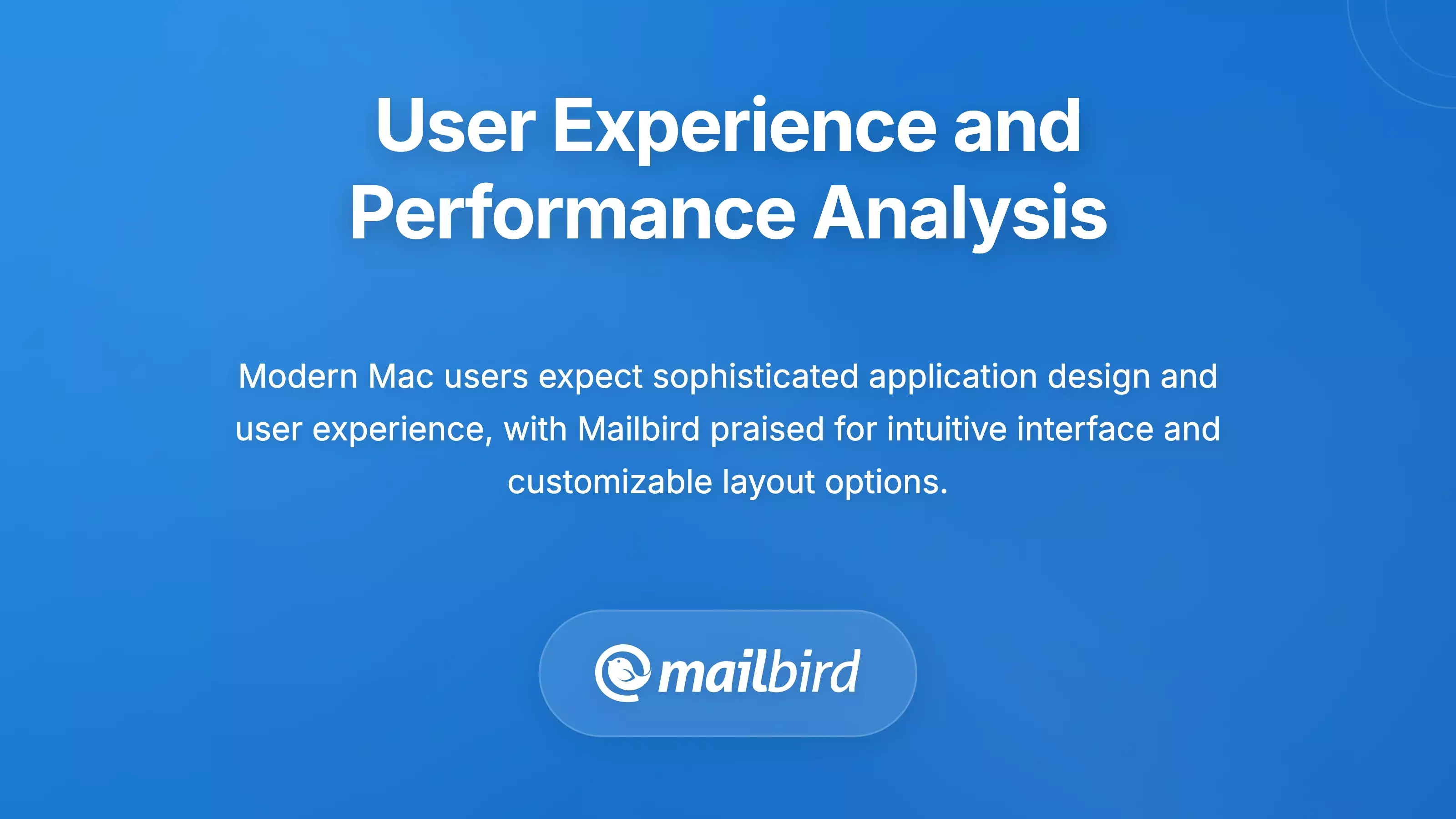 Mac email client interface design showcasing user experience and daily usability features