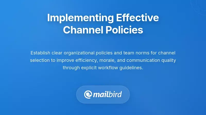 Team implementing communication channel policies with phone and email workflow guidelines