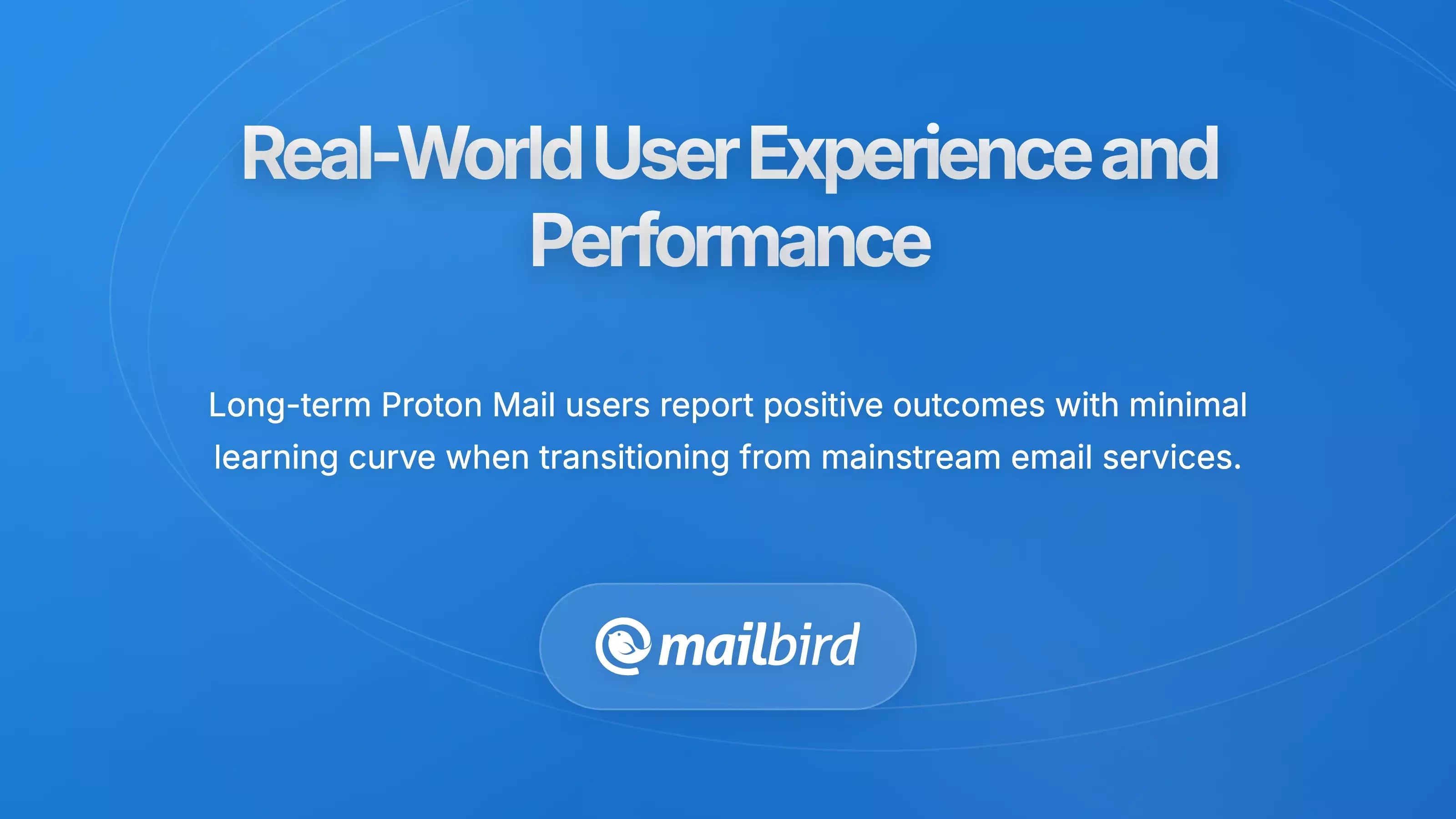 Real-world performance comparison of Proton Mail desktop clients showing user experience metrics