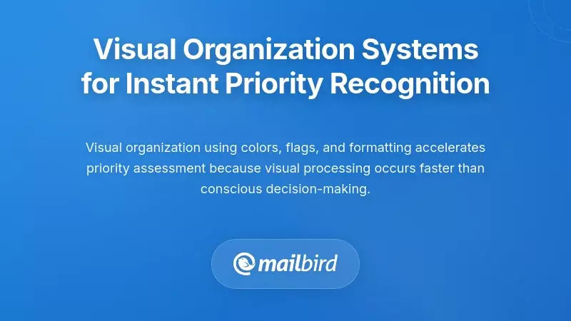 Visual Organization Systems for Instant Priority Recognition