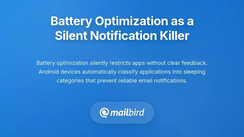 Battery Optimization as a Silent Notification Killer