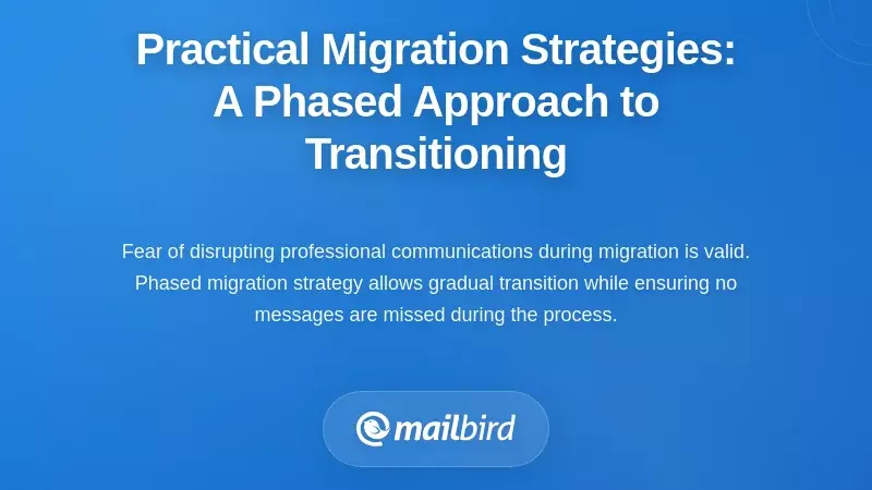 Practical Migration Strategies: A Phased Approach to Transitioning