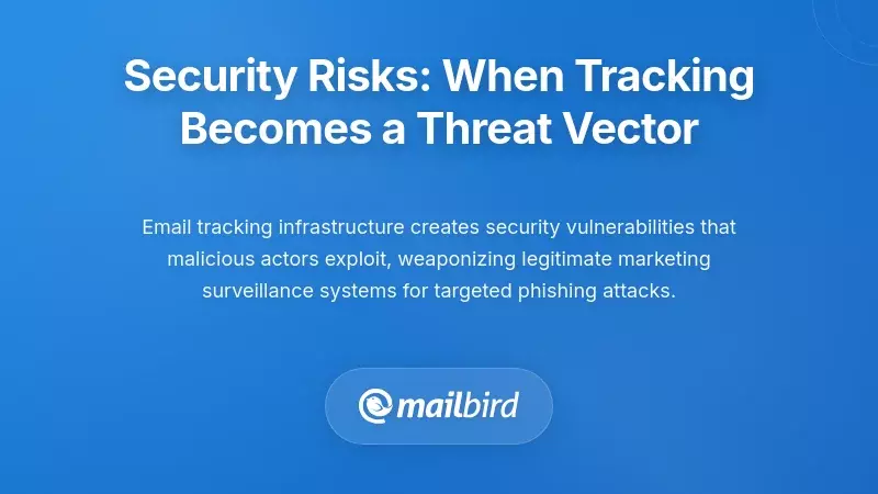 Security Risks: When Tracking Becomes a Threat Vector