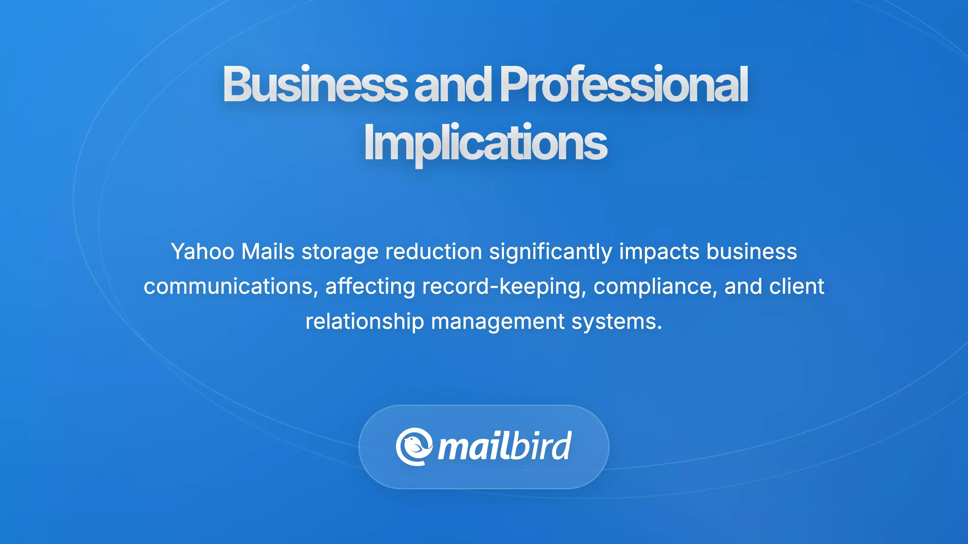 Business professional reviewing email storage policies and data retention requirements on computer screen