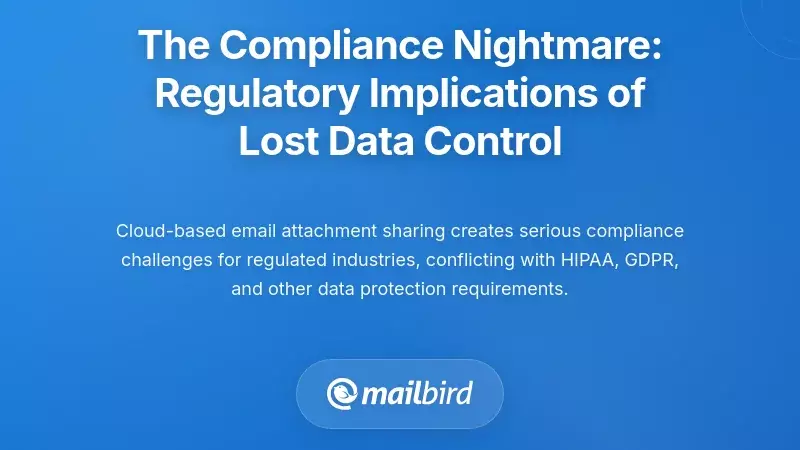 The Compliance Nightmare: Regulatory Implications of Lost Data Control